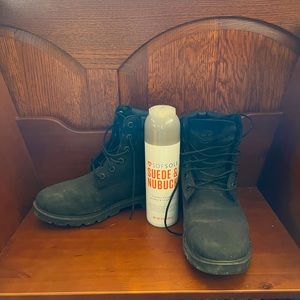 Timberland womens black boots